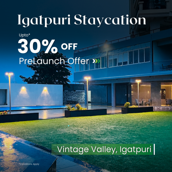 Igatpuri Resort first booking Special offer